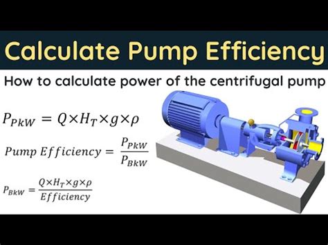 average centrifugal pump efficiency|how to calculate pump efficiency.